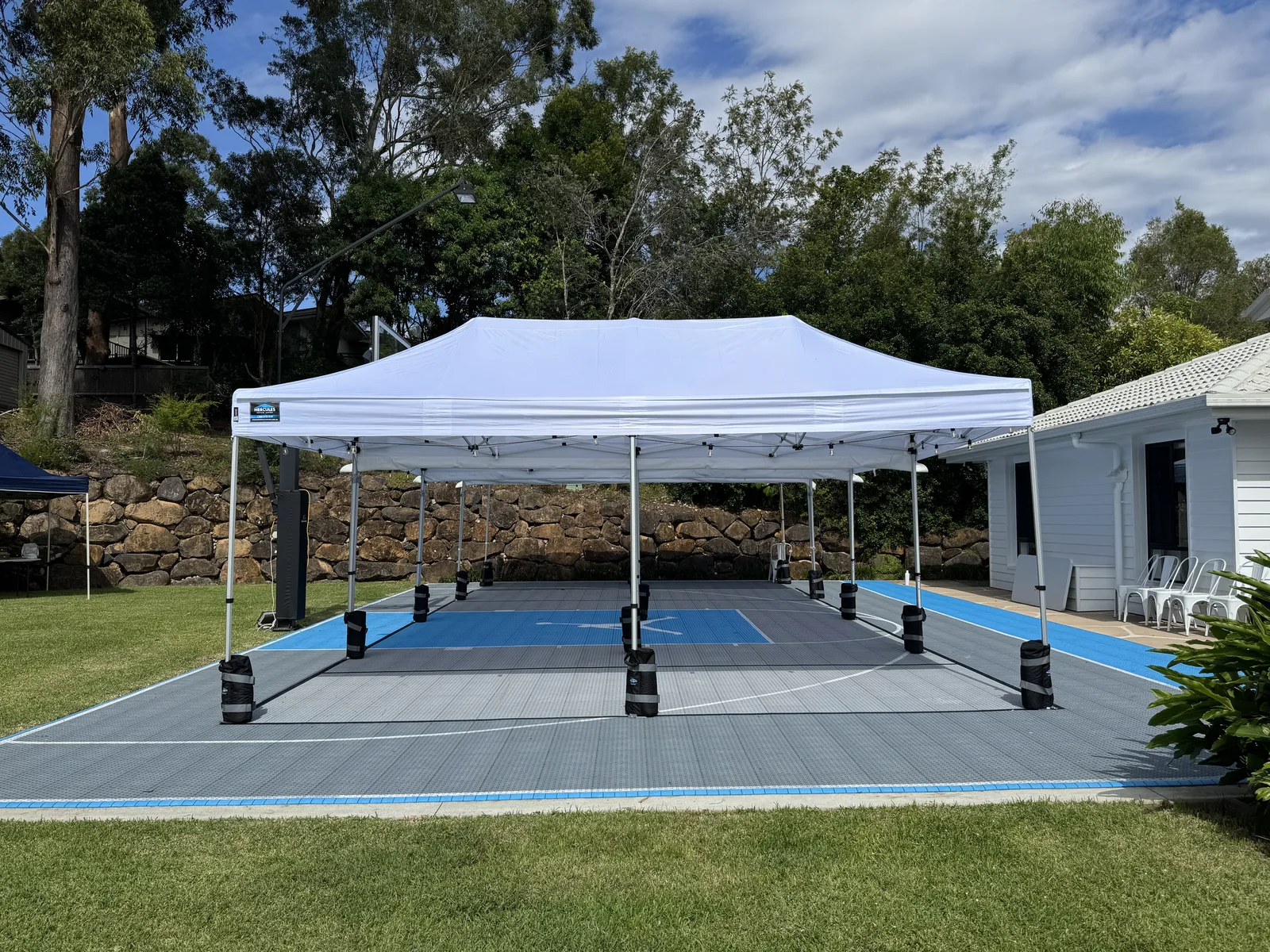 Market stall gazebo hire on the Gold Coast